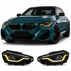 Dual-Color LED DRL Modules for BMW G42 2 Series & G87 M2 2022-2024