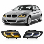 Dual-Color LED Headlights for BMW 3 Series E90/E91 2005-2012
