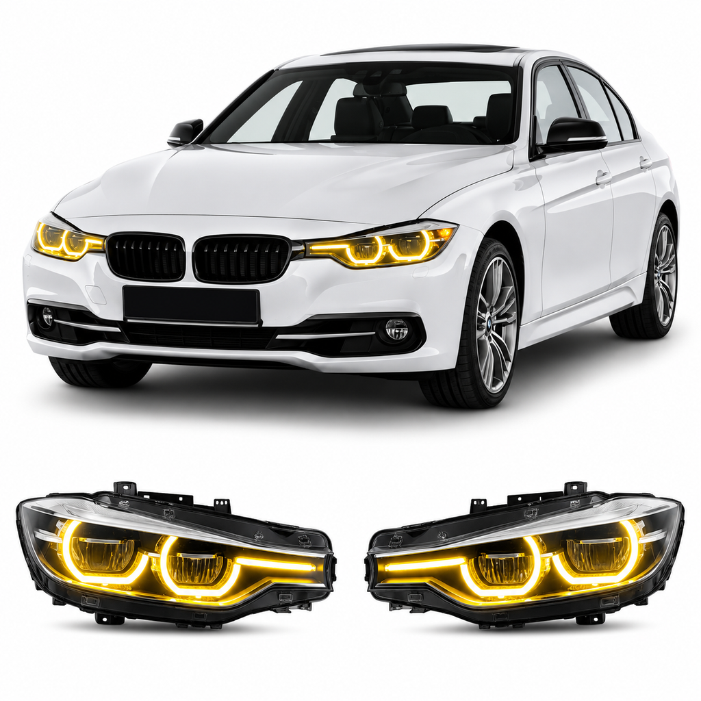 Dual-Color LED DRL Modules for BMW F30/F31/F35 LCI 3 Series 2016–2019