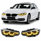 Dual-Color LED DRL Modules for BMW F30/F31/F35 LCI 3 Series 2016–2019