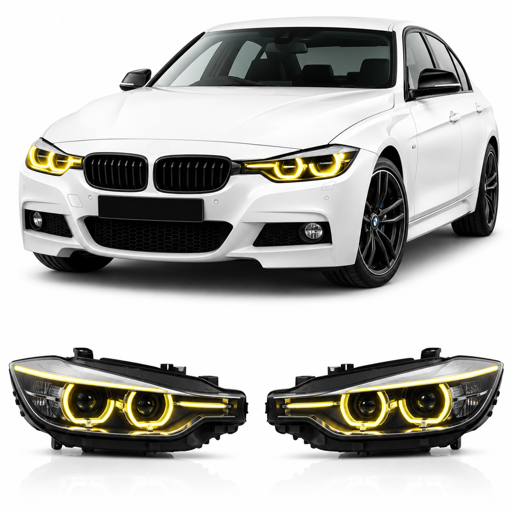 RGB LED DRL Modules for BMW F30/F31/F35 Pre-LCI Xenon Headlights 2012-2015