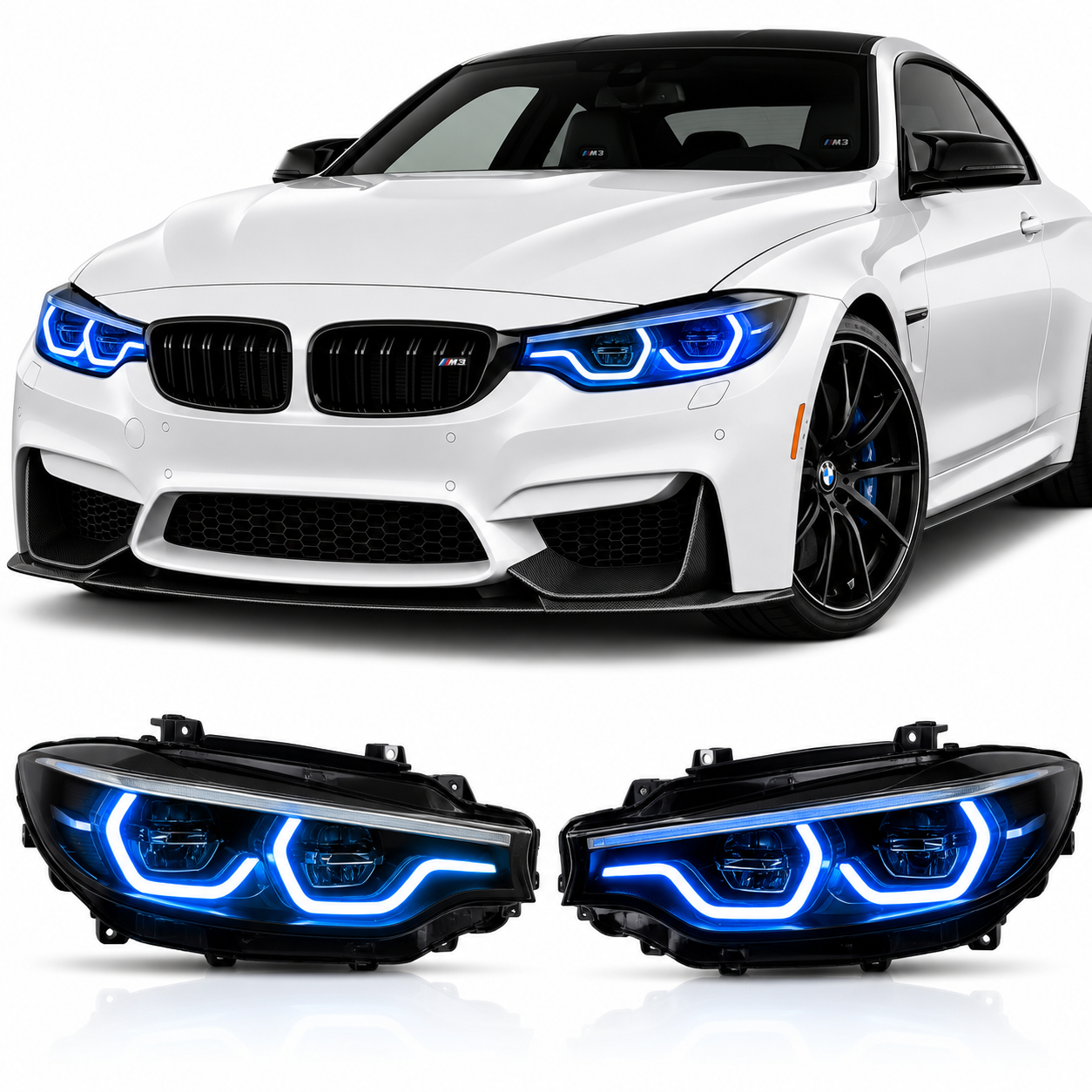 RGB LED DRL Module Kit for BMW F80 M3 & F82/F83 M4 LCI 2018-2020