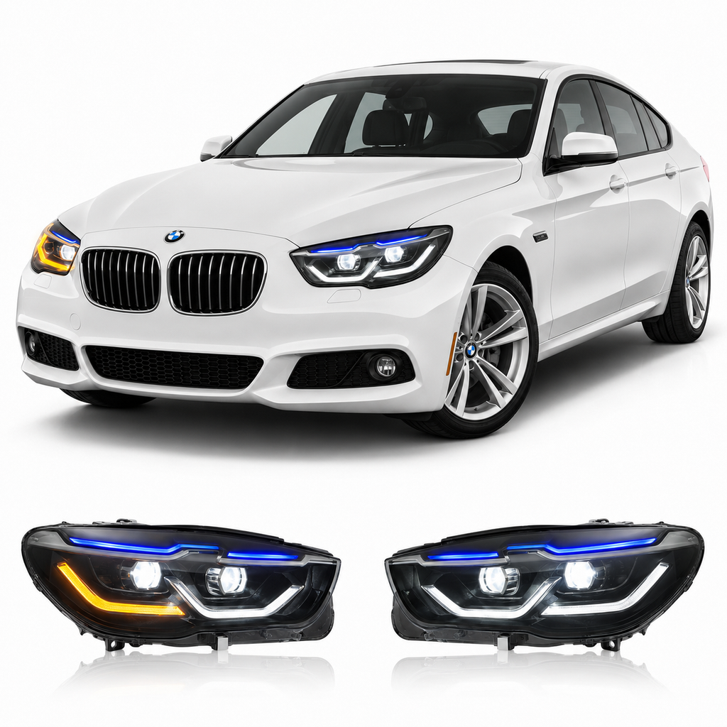 Full LED Headlights Assembly for BMW 5 Series F07 GT (2010–2017)