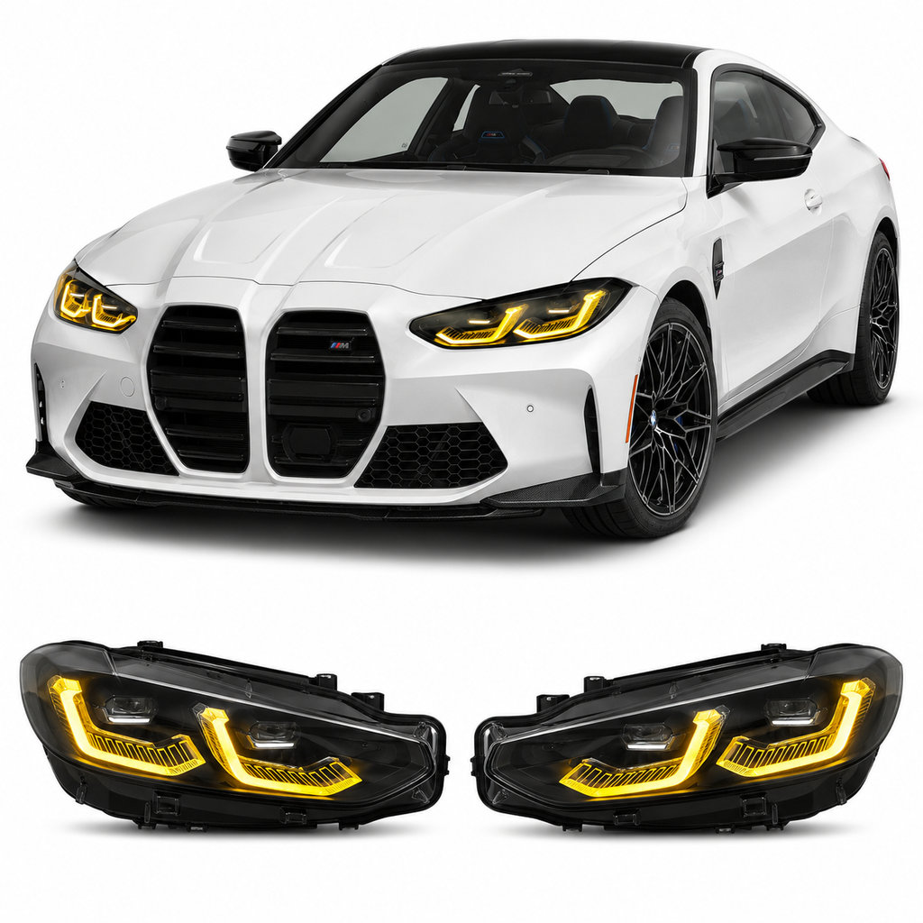 RGB LED DRL Module Kit for BMW G80 M3, G82/G83 M4 & G22/G23/G26 4 Series 2021-2023