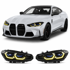 Dual-Color LED DRL Modules for BMW G22/G23 4 Series & G80/G82 M3/M4 2021-2023