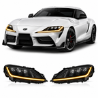 Dual-Color LED DRL Modules for Toyota GR Supra A90/A91 2020-2024
