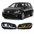 LED Headlights for Volkswagen Golf Mk6 2013-2017