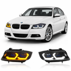 LED Headlights Assembly for BMW 3 Series E90 (2005–2012)
