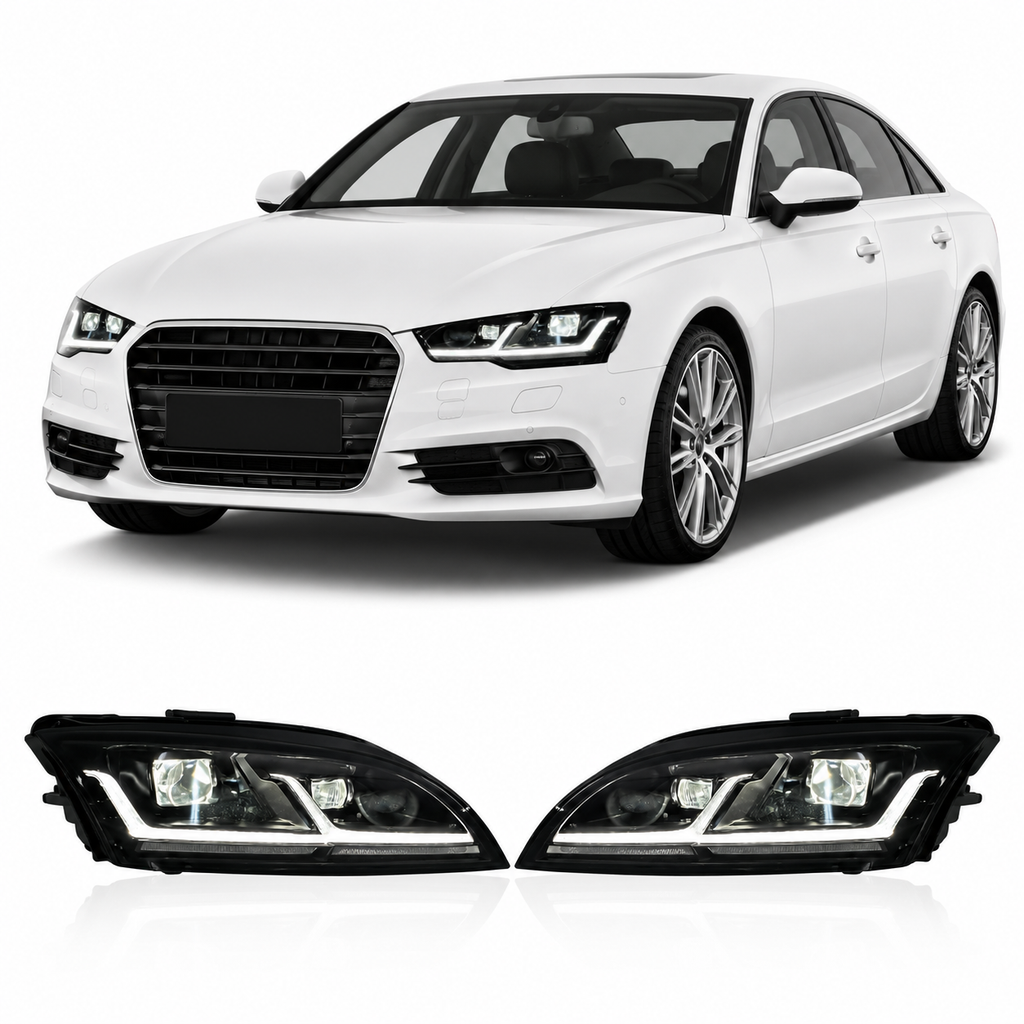 2024 Style LED Headlights for Audi TT 8J 2008-2014 (Xenon Models)