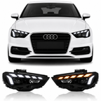 LED Headlight Upgrade for Audi A3 8V 2013-2016 Halogen Models