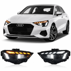 Laser-Style LED Headlights for Audi A3 2017-2020