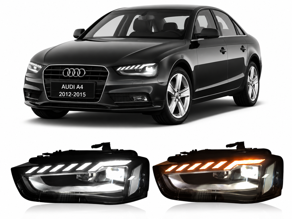 LED Headlights for Audi A4 B8.5 2012-2015