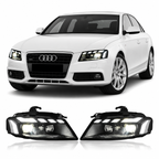 Snake Eye LED Headlights for BMW F10 5 Series 2011-2017