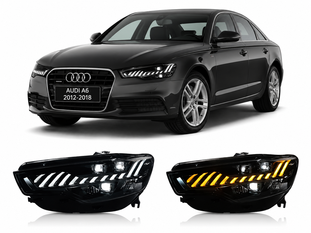 LED Headlights for Audi A6 2012-2018