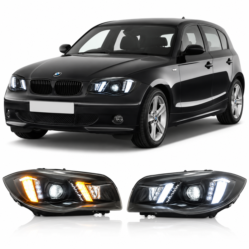 LED Headlights for BMW 1 Series E87 & E82 2004-2011