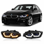 Laser Style LED Headlights Assembly for BMW 3 Series F30 F35 (2012–2019)