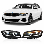 V3 Tri-Color LED Headlights for BMW G20/G28 3 Series