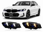 Snake Eyes Laser LED Headlights for BMW 3 Series G20 & M3 G80 2022-2024