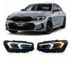 BMW G20 G80 LED Laser Headlights DRL Yellow White 2023–2025