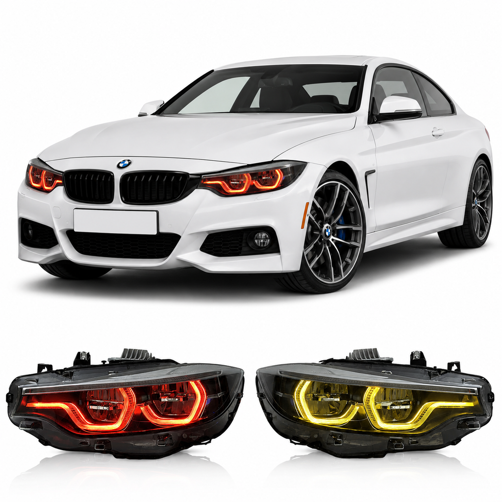 V3 IKON Triple-Color LED Headlights for BMW F32/F33/F36/F80/F82