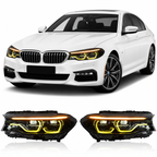 Triple-Color LED Headlights for BMW G30/G38 5 Series & M5 2018-2020