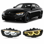 IKON V2 Dual-Color Laser LED Headlights for BMW 4 Series F32/F33/F36 & M4 F82