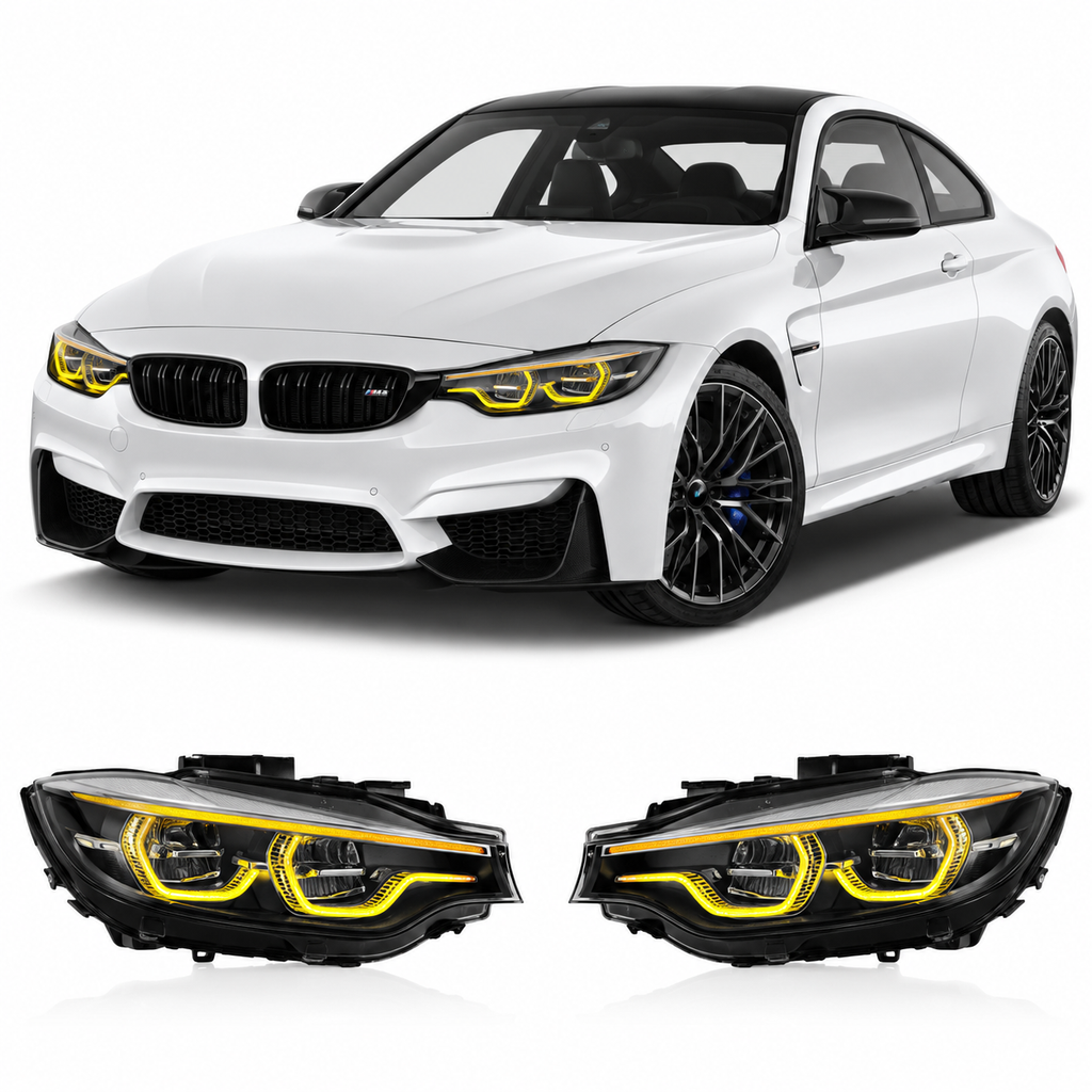 CSL Yellow LED DRL Modules for BMW F80 M3 & F82/F83 M4 LCI 2018-2020
