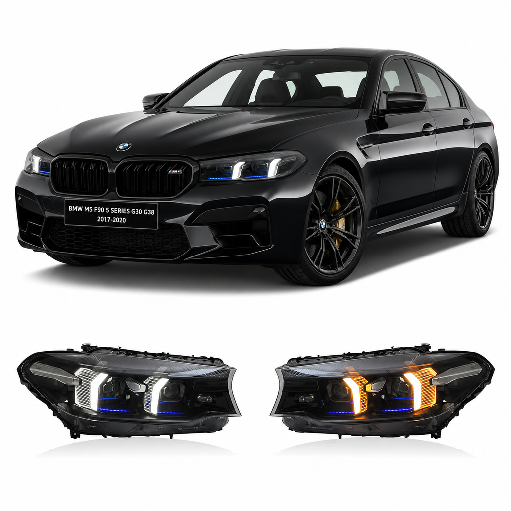 Laser LED Headlights for BMW 5 Series G30/G38 & M5 F90 2017-2020