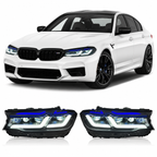 Dual-Color LED Headlights for BMW G30/G38 5 Series & F90 M5 2018-2020