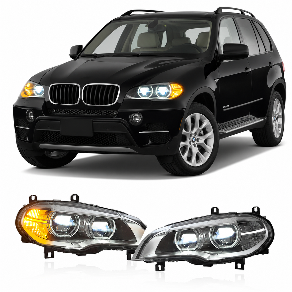 LED Headlights for BMW X5 E70 2007-2013