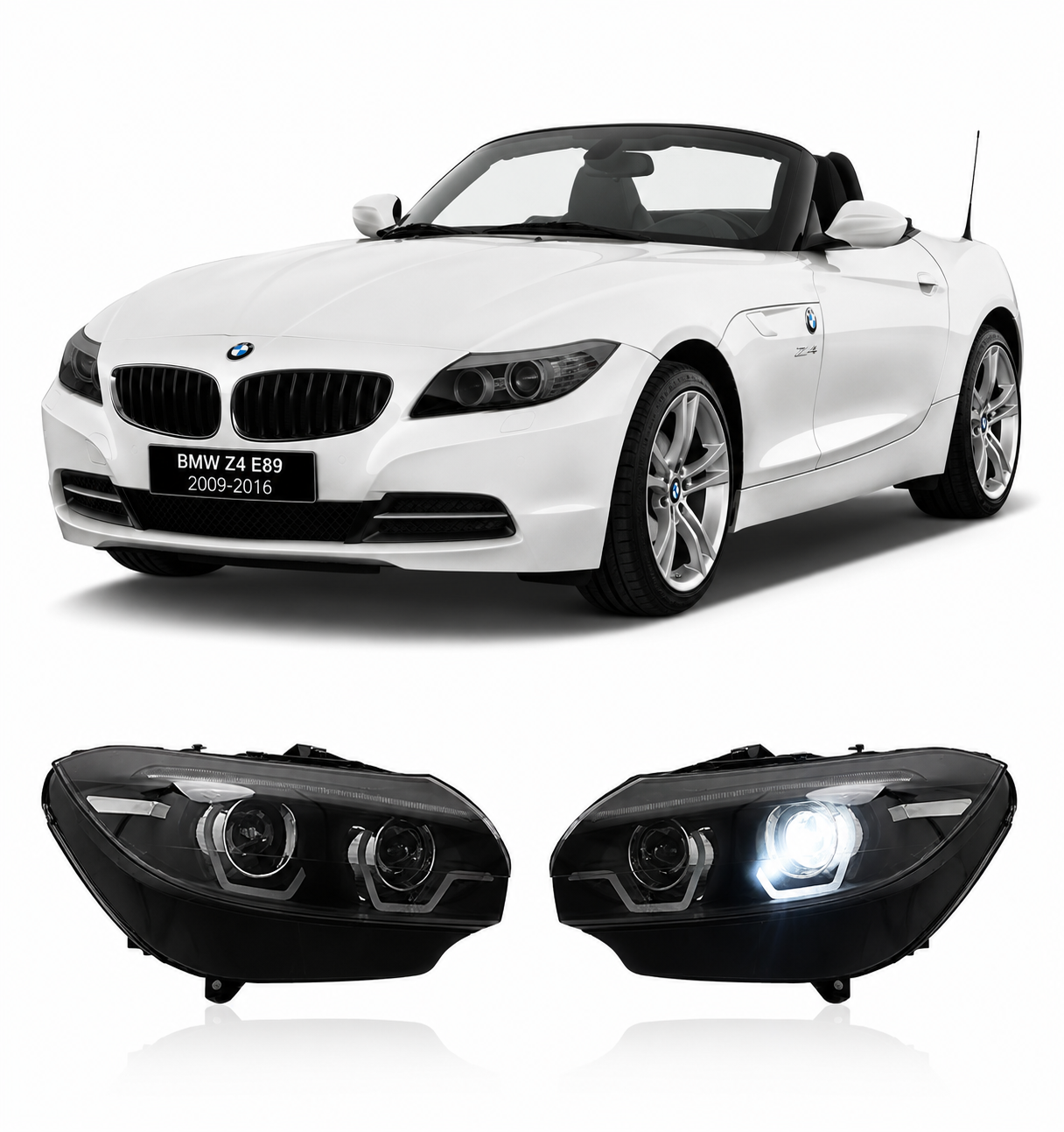 LED Headlights for BMW Z4 E89 2009-2016