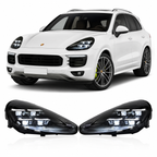 LED Headlights for Porsche Cayenne 958.2 2015-2017 Plug & Play