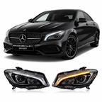 LED Headlights Assembly for Mercedes Benz CLA W117 2014-2019