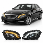 Full LED Headlights Assembly for Mercedes Benz E-Class W212 (2013–2015)