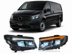 2024 Style LED Headlights for Mercedes-Benz Vito W447 2016-2020