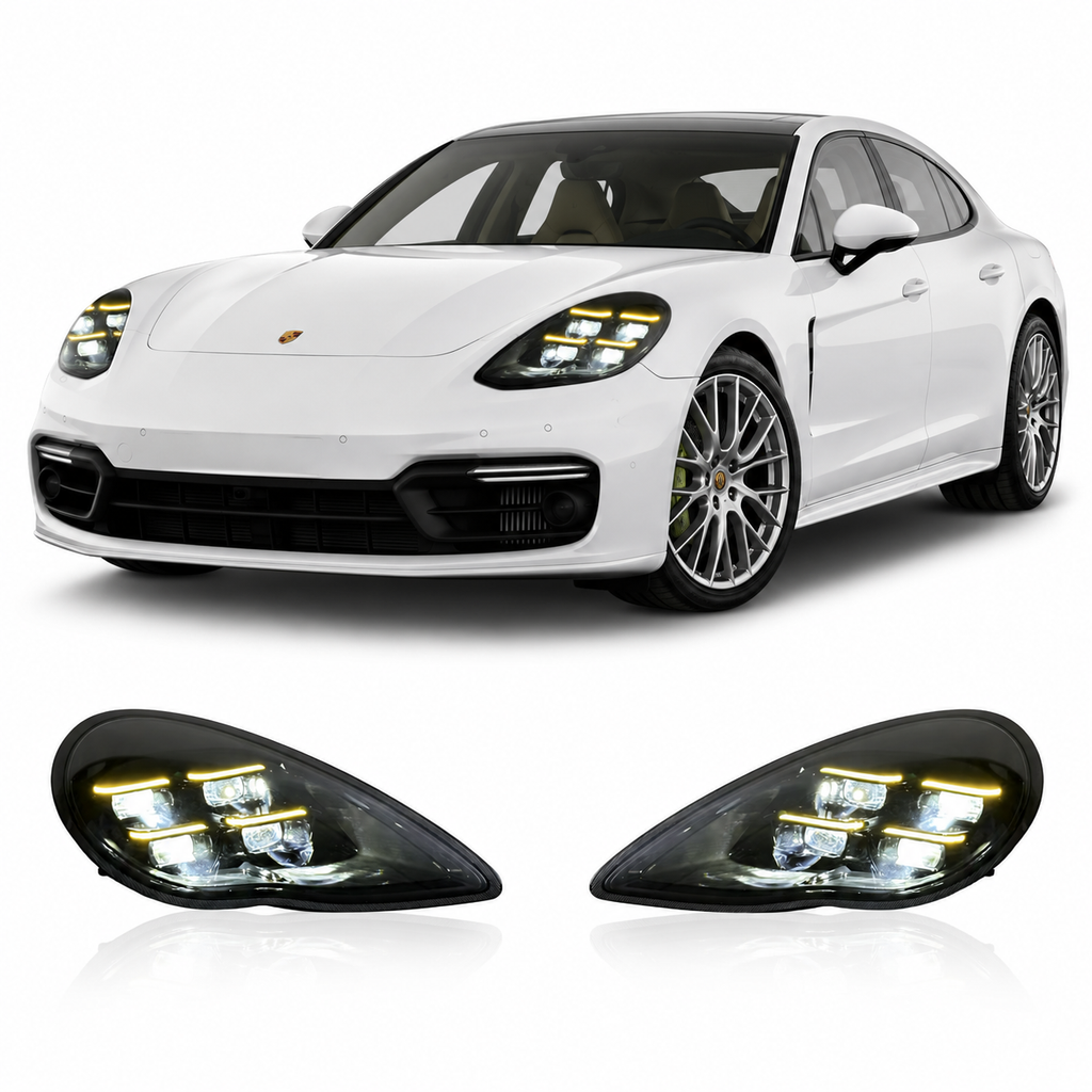 Dual-Color LED Headlights for Porsche Panamera 970 (970.1) 2010-2013