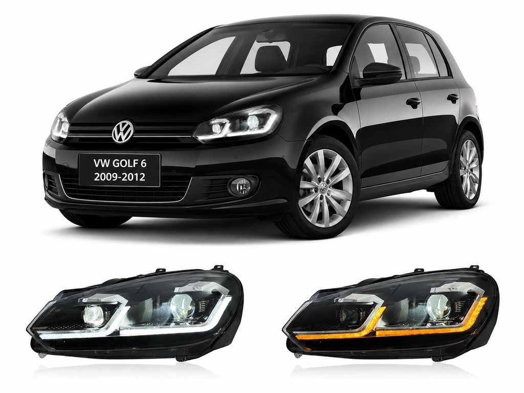 LED Headlights for Volkswagen Golf Mk6 2013-2017