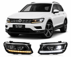 LED Headlights for Volkswagen Tiguan 2017-2021 Plug-and-Play Headlight Assembly
