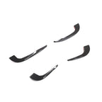 Audi RS3 8V Sedan Carbon Fiber Front Bumper Fins 2017 - 2019