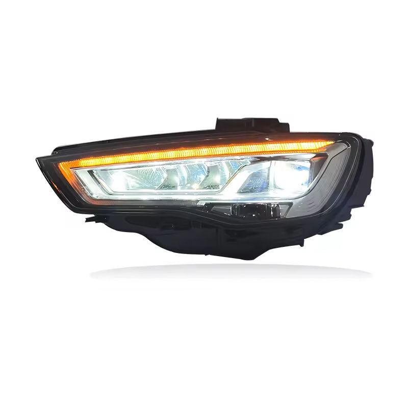 Full LED Headlights for Audi A3 / S3 2013–2016 Plug-and-Play Headlight Assembly