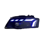 RS-Style LED Headlights for Audi A5 2008-2012 Plug-and-Play Headlight Assembly