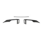 Audi RS3 8V Sedan 2.5L Carbon Fiber Front Bumper Scoop Trims 2017 - 2019