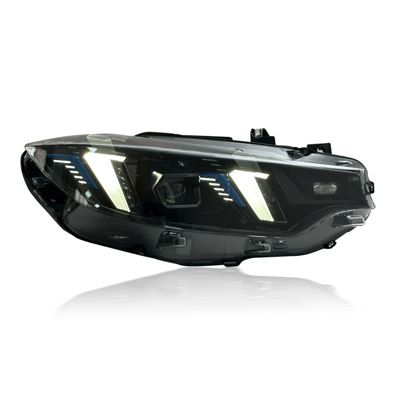Snake Eye LED Headlights Assembly for BMW 4 Series F32 & M3/M4 F80/F82 (2013–2019) | Dual Color DRL Upgrade | Plug & Play