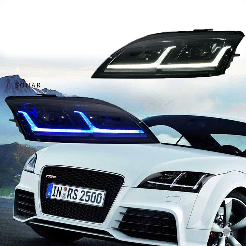 2024 Style LED Headlights for Audi TT 8J 2008-2014 (Xenon Models)
