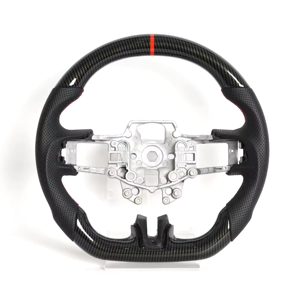 Carbon Fiber LED Steering Wheel for Ford Mustang 2015-2023