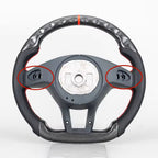 Carbon Fiber Steering Wheel for Mercedes AMG A C E Class