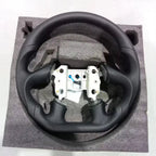Full Leather Steering Wheel for Chevrolet Corvette C6 2005 4-Spoke with Red/Black Center Line (Non-Heated)