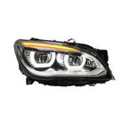 Angel Eyes Style LED Headlights Assembly for BMW 7 Series F02 (2009–2015)