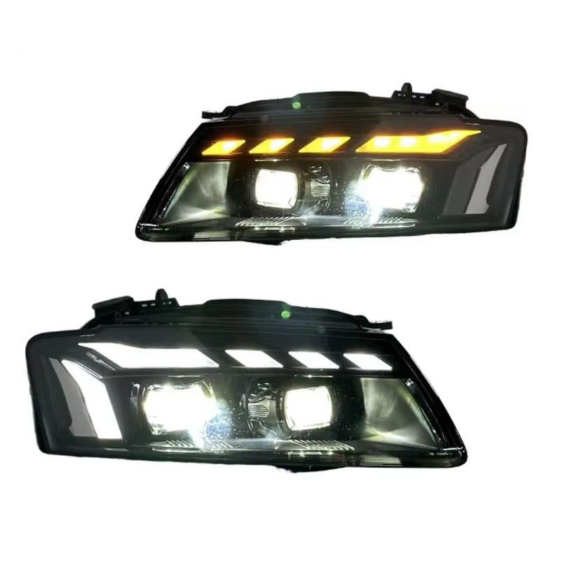RS-Style LED Headlights for Audi A5 2008-2012 Plug-and-Play Headlight Assembly