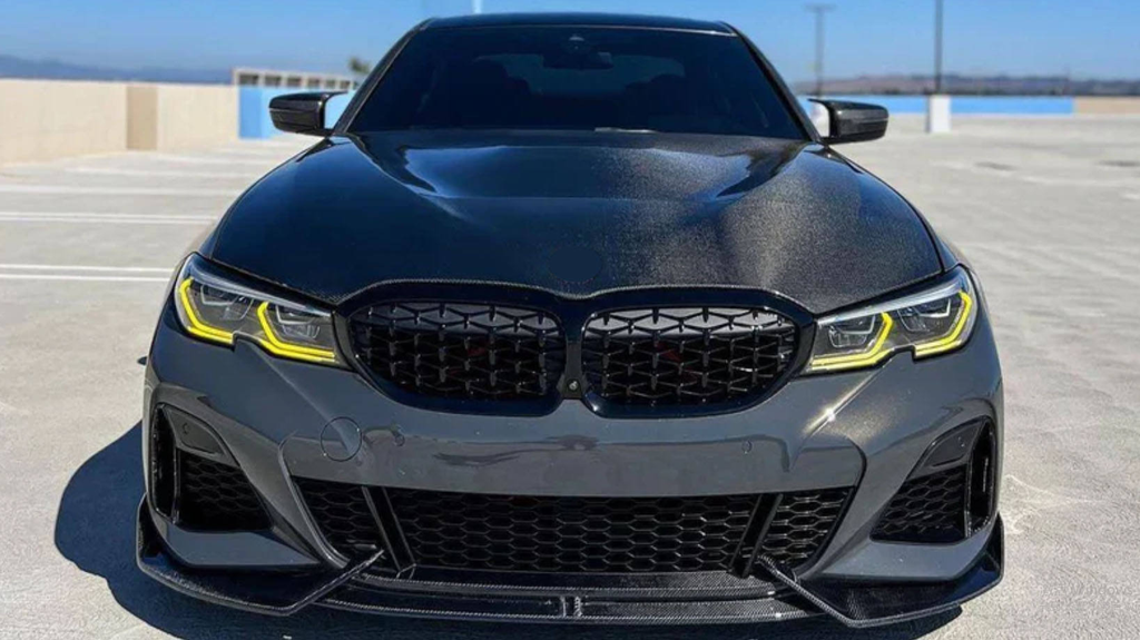Yellow LED DRL Modules with Heatsink for BMW G20/G21/G28 3 Series 2020-2022